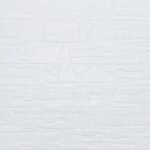 Самоклеюча декоративна 3D панель Камінь біла рвана цегла 700х770х5мм (155) SW-00000484