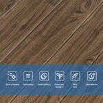 Декоративна 3D панель самоклейка 700х700х5мм Темний дуб (083) SW-00000018 - Зображення 4