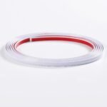 D-образний молдінг 3м х 8мм х 4мм Білий (D) SW-00001550 - Зображення 7