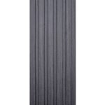 Рейка декоративна WPC стінова 3000х150х9мм Графіт SW-00001871 - Зображення 5