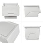 Контейнер для зберігання 45.5х38х31см Білий SW-00002420 - Зображення 4