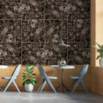 Декоративная ПВХ плита 600х600х3мм Сірий темно-сірий мармур (S) SW-00001628 - Зображення 6