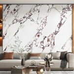 Самоклеюча вінілова плитка набір (6 рулонів) 3600х2800х2мм Агат SW-00001460 - Зображення 2