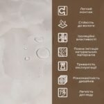 Декоративна ПВХ плита 1,22м х 2,44м х 3мм SW-00002597 - Зображення 5