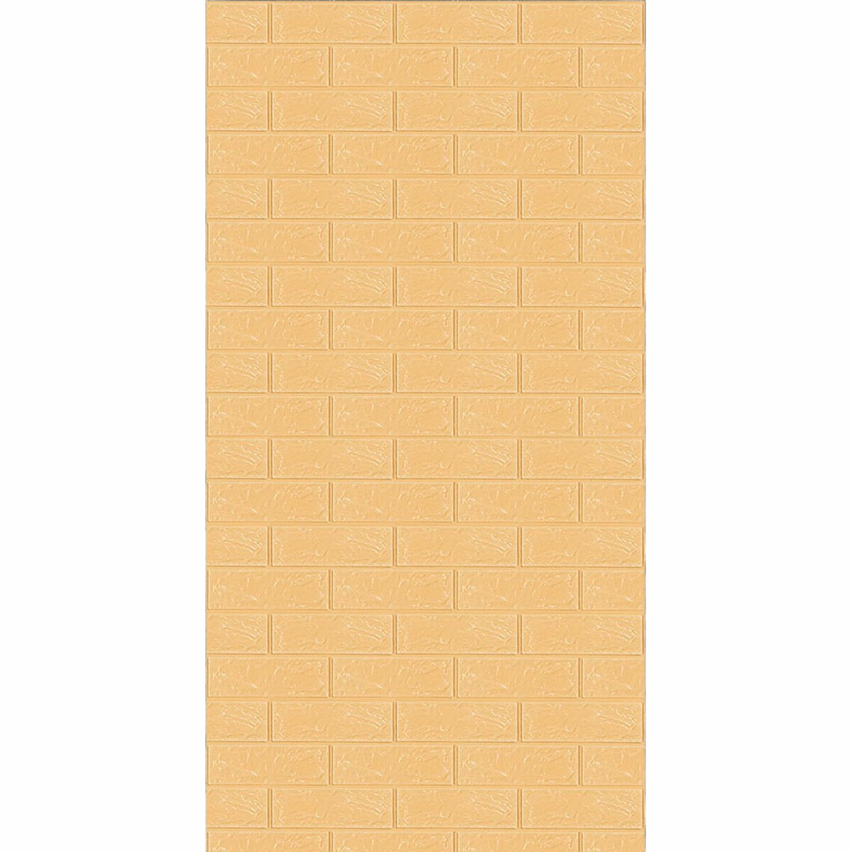 ccebde726c-1_resize_1200x1200 Самоклеюча 3D панель в рулоні 3080x700x3мм Бежева Цегла (R009-3) SW-00001394 - Зображення 1