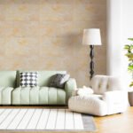 Самоклеюча 3D панель 700х700х4мм Персиковий мармур SW-00001343 - Зображення 5