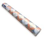 Самоклеюча плівка 0,45х10м х 0,07мм Помаранчові квіти SW-00001220 - Зображення 3