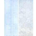 Самоклеюча плівка 0,45х10м х 0,07мм Малахітовий мармур золоті соти SW-00001214 - Зображення 4