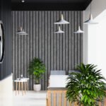 Рейка декоративна PS 2900х118х12мм Бетон із золотими вкрапленнями SW-00001752 - Зображення 7