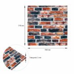 Самоклеюча 3D панель 700х770х3мм Катиринославська ценла (48-3) SW-00001165 - Зображення 3