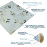 Панель стінова 3D 680х670х4мм Папороть на сірому фоні (D) SW-00001982 - Зображення 2