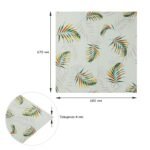 Панель стінова 3D 680х670х4мм Папороть на бежовому фоні (D) SW-00001983 - Зображення 5