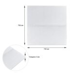 Панель стінова 3D 700х700х3мм Квадрат білий SW-00001802 - Зображення 5