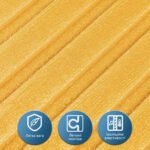 Панель-рейка в рулоні 2900х350х6мм Золотий SW-00002069 - Зображення 4