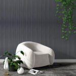 Рейка декоративна WPC стінова 3000х160х23мм Графіт SW-00001529 - Зображення 8