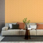 3D панель самоклеюча 700х770х5мм цегла Жовто-пісочний (009-5) SW-00000028 - Зображення 5