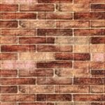 Панель стінова 3D 700мм*770мм*2мм Коричневий SW-00001910