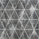 Панель стінова 3D 700х700х4мм Ромби сірі вінтаж SW-00002008