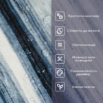 Самоклеюча стінова PET плитка у рулоні 600х3000х2мм SW-00002427 - Зображення 4