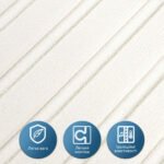 Панель-рейка в рулоні 2900х350х6мм Білий SW-00002068 - Зображення 4