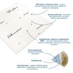 Панель стінова 3D 700х700х4мм Напис із сріблом SW-00001980 - Зображення 2