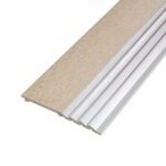 Рейка декоративна PS 2900х157х11мм Бежева зі сріблом SW-00002150-