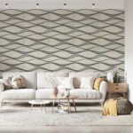 Самоклеюча 3D панель 700x700x5мм Білі хвилі (195) SW-00000767 - Зображення 5