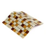 Мозаїка з декоративного скла 298х298х4,5мм Коричнева SW-00002363 - Зображення 7