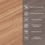 Самоклеюча вініловая плитка в рулоні 600х3000х2мм Мат SW-00002059 - Зображення 5