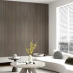 Покриття вінілове самоклеюче 3D рейки Дуб Мокко 600х2900х3мм SW-00002901 - Зображення 6