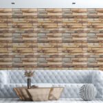 Панель стінова 3D 680х680х4мм Коричневий сланець SW-00002002 - Зображення 4