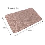 Вологопоглинаючий килимок 400х600х3мм SW-00002554 - Зображення 3