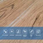 Самоклеюча 3D панель 19600x700x3мм Світлий Дуб SW-00001474 - Зображення 5