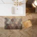 Вологопоглинаючий килимок 380х580х3мм Шестикутники (D) SW-00001571 - Зображення 5