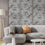 R061-2-20 Панель стінова у рулоні 3D 700х19600х2мм Мармур Чорний (D) SW-00002279 - Зображення 6