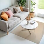 Підлогове двостороннє покриття CREAM and BEIGE 60*60cm*2cm (D) SW-00001846 - Зображення 7