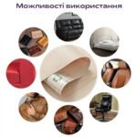 Самоклеюча екошкіра у рулоні 1.37х1м х 0.5мм Бежевий SW-00001346 - Зображення 6