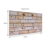 Декоративна ПВХ панель 960х480х4мм SW-00000578 - Зображення 6