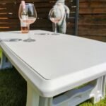 Садовий стіл 122х61х43см SW-00001544 - Зображення 3