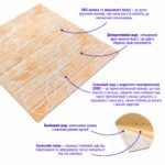 Декоративна 3D панель самоклейка 700х770х3мм Мармур жовтий (062-3) SW-00000694 - Зображення 2