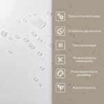 Самоклеюча стінова PET плитка у рулоні 600х3000х2мм SW-00001688 - Зображення 6