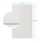 Самоклеюча гнучка шовкова штукатурка в рулоні 600х3000х2,5мм Перлинний білий SW-00002999 - Зображення 3