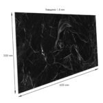 Самоклеюча вінілова плитка 600х300х1,5мм, ціна за 1 шт. (СВП-106) Глянець SW-00000495 - Зображення 2