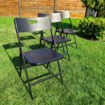 Складной стілець 46х42,5х86см Чорний SW-00001611 - Зображення 5
