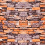 Самоклеюча 3D панель пісковик катеринославська цегла 3080x700x3мм SW-00001763 - Зображення 2