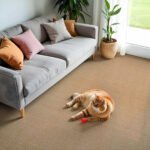 Самоклеюча плитка під ковролін в рулоні бежевий 600х3000мм SW-00002583 - Зображення 6