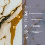 Самоклеюча стінова PET плитка у рулоні 600х3000х2мм SW-00002634 - Зображення 4