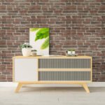 Самоклеюча 3D панель 3080x700x3мм Червона Катеринославська Цегла SW-00001761 - Зображення 8