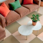 Самоклеюча плитка під ковролін молочний 600х600х4,5мм SW-00002483 - Зображення 6