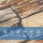 Панель стінова 3D 680х680х4мм Коричневий сланець SW-00002002 - Зображення 3